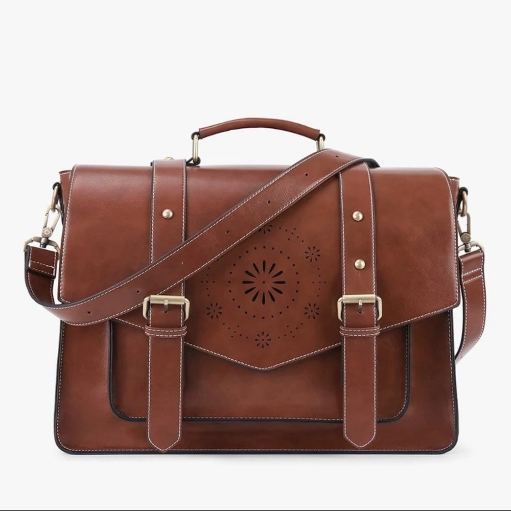 ECOSUSI Women’s Faux Classic Big Briefcase